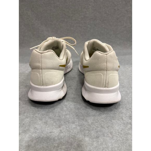 Nike Swift 3 Women Size 8 White Gold Performance Running Sneakers Trainers Shoes - Picture 5 of 11